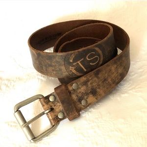 Taco Sistema leather belt